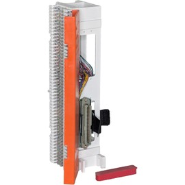 ICC 66 Block Prewired with 89D Mounting Bracket & Cover, Punch Down Block for Telephone System, Two 25 Pair Female Telco Connectors, 66M1-50