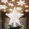 Bakaji Puntale a Forma di Stella Luminoso con Gioco Luci