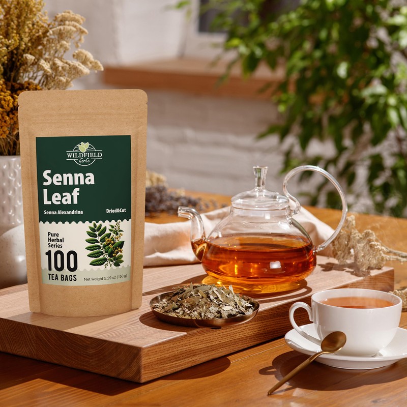 100 Bags Senna Leaf Senna Leaves Tea Herbal Tea (Senna