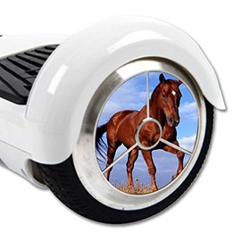 MightySkins Skin Compatible with Hover Balance Board Scooter Wheels Mini Board Unicycle Bluetooth wrap Cover Sticker Horse