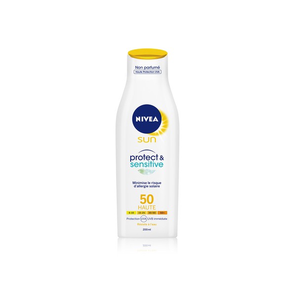 Nivea Sun Milk including Protect and Sensitive FPS50 - 200 ml