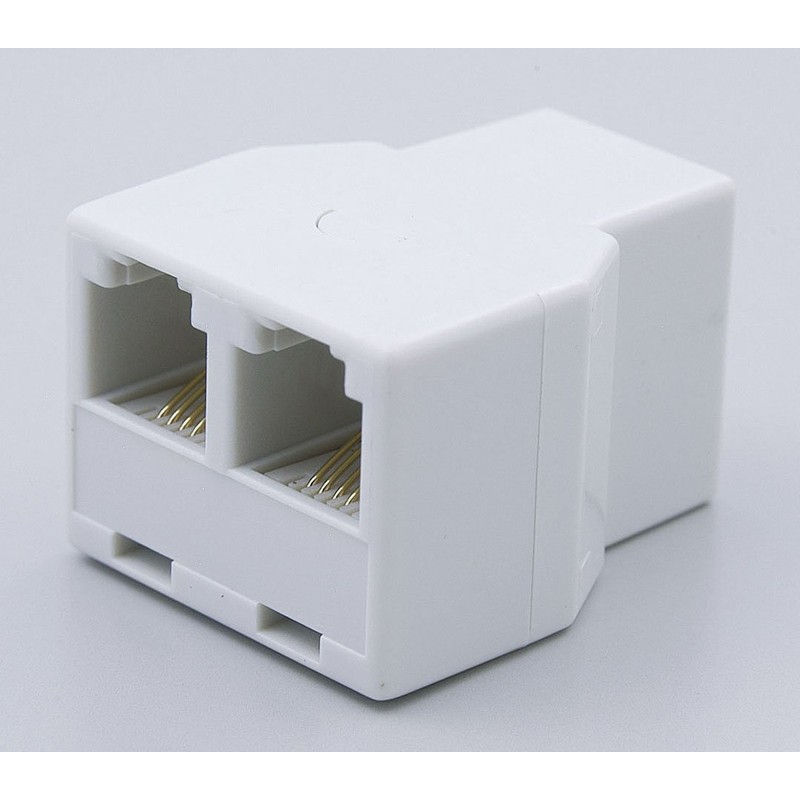 ELPA TEA-003 Telephone Wire Distribution Connector for TEL, 6-Pole, 4-Conductor,