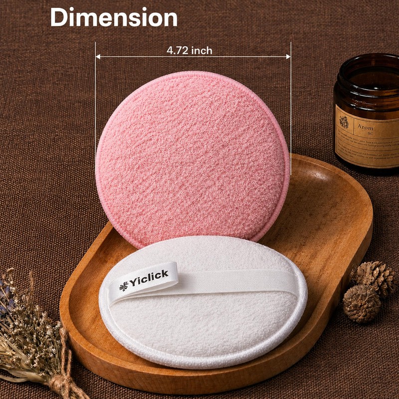 Yiclick Exfoliating Body Scrubber (2 Pack) Body Exfoliating Scrubber Exfoliating