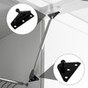 4pcs 10mm Ball Stud Mounting Brackets, Black Gas Struts Mounting