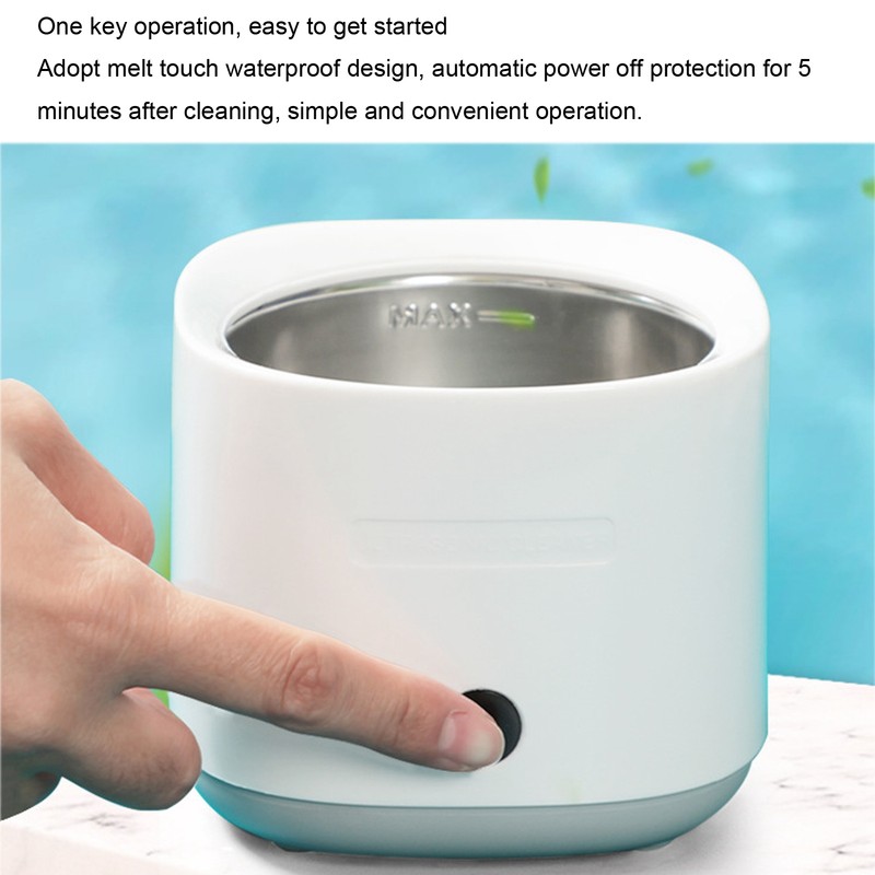 Ultrasonic Cleaning Machine Retainer Denture Glasses Quick Cleaner for Daily