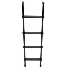 RecPro RV Bunk Ladder 52" | Black or Silver Color Options | Mounting Brackets Included | Aluminum | Made in USA (Black)