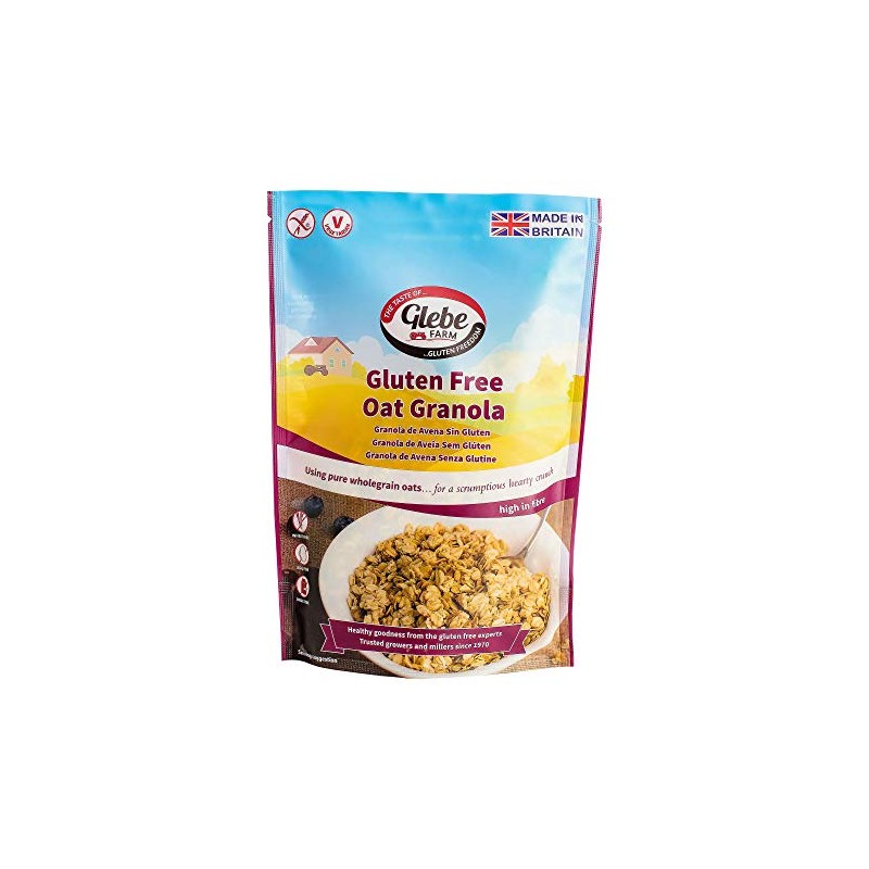 Glebe Farm Gluten Free Oat Granola 325g (Pack of 6)