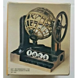 Vintage Pencil Sharpener Lottery Wheel Die-Cast New in Box New Old Stock PB26
