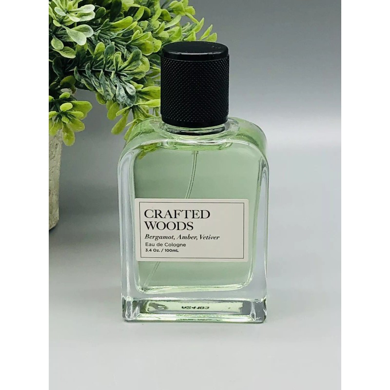 Tru Fragrance Crafted Woods Eau De Cologne Spray 3.4 oz