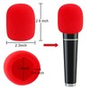 Augshy Microphone Covers Foam,20 Pack Thick Handheld Stage Microphone Windscreen
