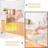 LELE LIFE 4 Pack Same Size Silicone Stretch Lids, Thicker
