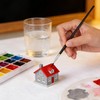 60pcs Fine Detail Paint Brush Set, 3 Sizes #0#00#000