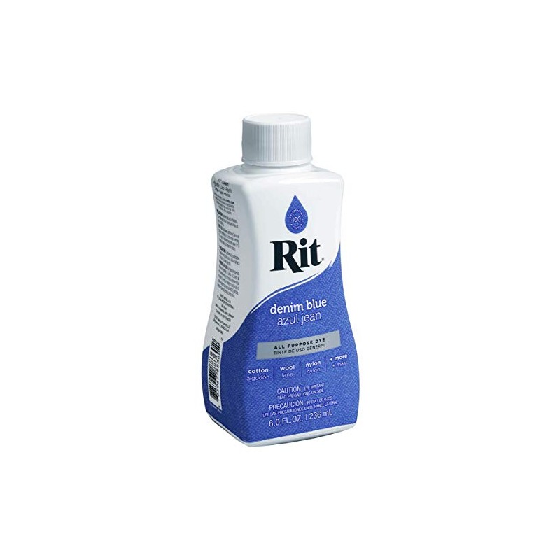 Rit Liquid Fabric Dye Denim Blue 236ml