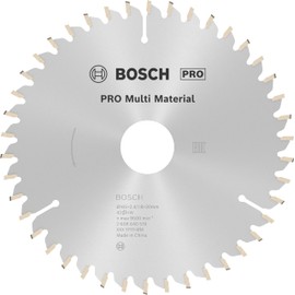 Bosch 1 x Pro Multi Material Circular Saw Blade for Net Hand Circular Saws (for Aluminium, Plastic, Diameter mm, Professional Accessories Circular Saw)