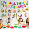 School's Out for Summer Decorations Include Summer Theme Banner Hanging