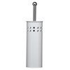 Premier Housewares Toilet Brush, Plastic Stainless Steel, White, M