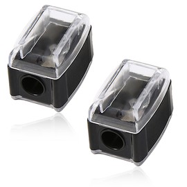 SGERUFZ 2 x Universal Makeup Sharpener Sharpener, Handy for On the Go