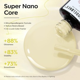 modelones Yellow Gel Nail Polish Pastel Soft Butter Yellow Polish Light Lemon Chiffon Nail Polish Gel Soak Off LED Nail Art Starter Salon Manicure 15 ML