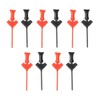 Pack of 10 Test Hook Clips Mini Test Clip Jumper