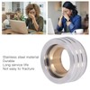 Fidget Mechanic Ring Toy Anxiety Relieving Stainless Steel Portable Rotation