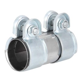 Exhaust Clamp Exhaust Pipe Clamp, 38 x 90 mm Exhaust Pipe Clamp Durable Car Connection Exhaust Sleeve Coupling for Seat 8Z0253141 Replacement