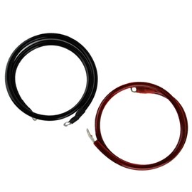 Power Bright 8-AWG6 8 AWG Gauge 6-Foot Professional Series Inverter Cables 800-1000 watt