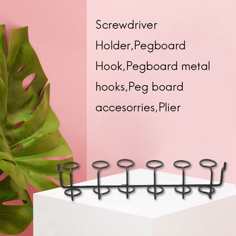 Qezodsx Screwdriver Holder Pegboard Multi-Tool Holder Accessories Pegboard Accessories Multi-Tool