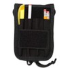 Tactical 3x5 Notepad Cover System, Zippered, With 4 pleated pen/marker