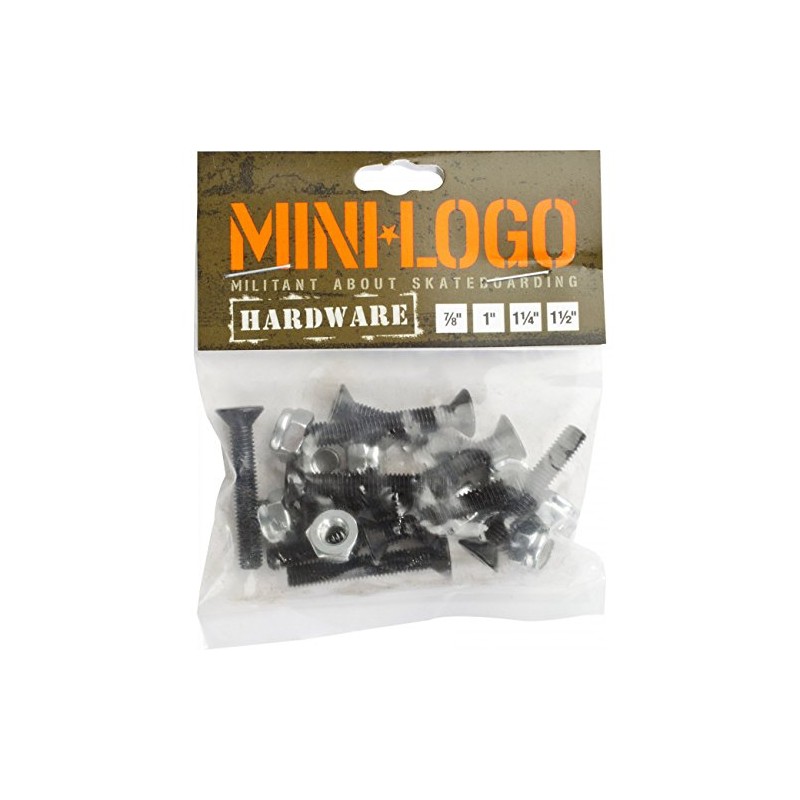 Mini Logo HARDWARE 1" SINGLE PACK Hardware Screws Nuts Bolts