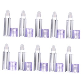 Beavorty 2sets Hydrating Lip Oil Vials Caps for Moisture-locking Portable Roll Bottles for Easy Application for Sisters and Friends