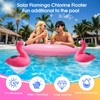 Pool Chlorine Floater, Solar Flamingo Chlorine Tablet Floater w/Adjustable Release,