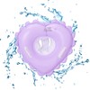 Baby Swimming Float, Heart Shaped Pool Inflatable Baby Float Baby