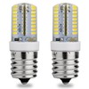 E17 Intermediate Base LED Bulb, 120V AC, Daylight White 6000K,