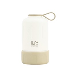 Pearl Metal D-6684 PET Bottle Cover, 11.6 fl oz (345 ml) / 16.9 fl oz (500 ml), Thermal Insulation, H&C Storage, Latte