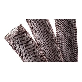 5/8" Chewing Protection Expandable Braided Sleeving Repulsive Cable Protector Wire Mesh - 10 Feet