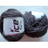 Ice Yarns Peru Alpaca worsted yarn, brown, lot of 2