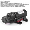 12V DC 1.2GPM 35PSI Diaphragm Pump High Pressure Self Priming