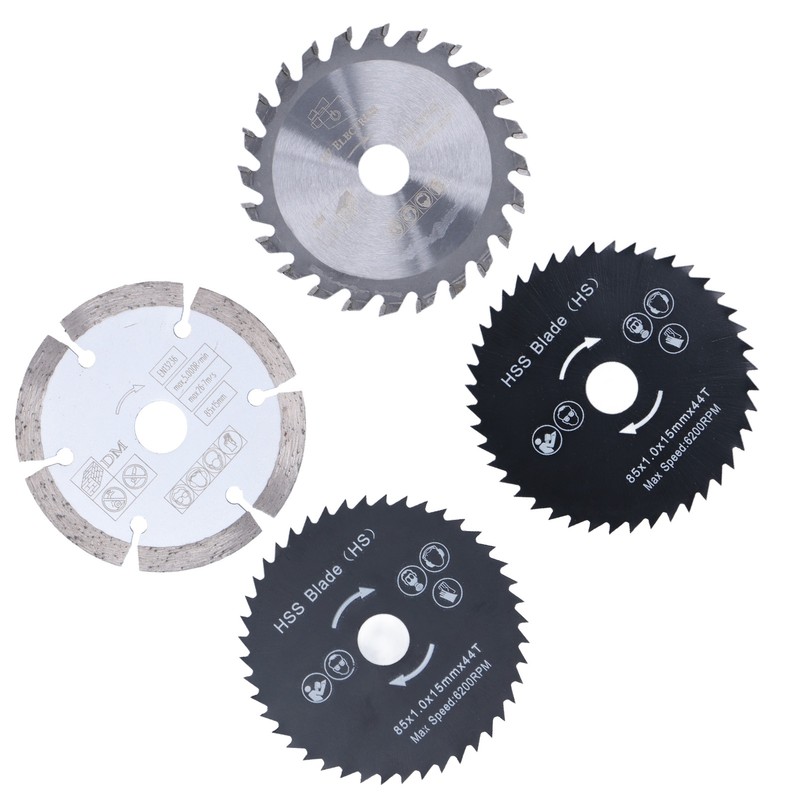 4Pcs/Set Mini Circular Saw Blade Alloy Steel Cutting Rotary Tools