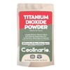 Coolinario Titanium Dioxide (2 Oz) Food-Grade Whitening & Opacifying Agent