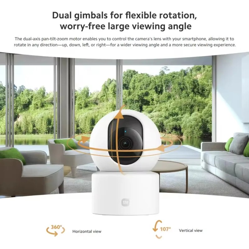 USA Stock Global Version Xiaomi Smart Camera C301 Human Detection