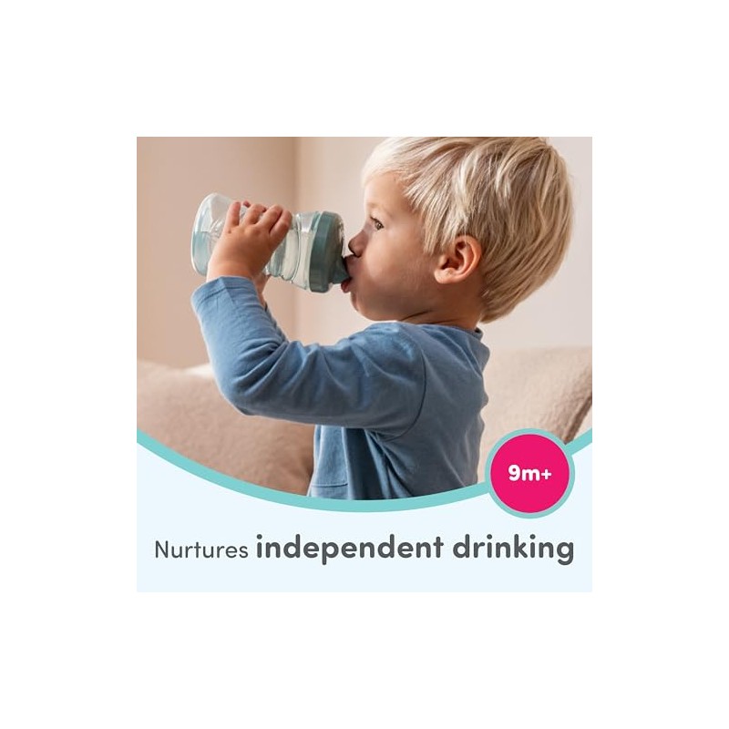 NUK First Choice Fun Grips Hard Spout Straw Cup 2.0,