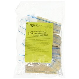 Tongmaster Premium British Natural Hog Casing Skin of 25 m Length x 36/40 Diameter