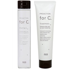 ナンバースリー プロアクションフォーシー シャンプー170ml & トリートメント 150g