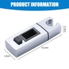 Handheld Shower Head Slider Holder for 18x30mm Rectangular Riser Rails