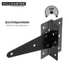 HILLMASTER 8 Inch T-Strap Heavy Duty Shed Door Hinges Gate