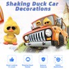 wonuu Shaking Head Duck Cool Car Dashboard Decorations Cute Doll