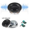 Full Range Speaker 1.5"/40mm 3W 4Ω Stereo Round Speaker and