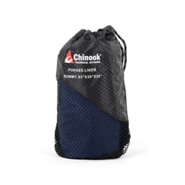 Chinook 22105 Pongee Mummy Sleeping Bag, Size: 83" x 30" x 20"