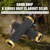 Alomejor 1 Pair Bicycle Handlebar Grips Lightweight Rubber Handlebar Cover