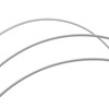 SENJEOK 20 Pack 12 Inch (30cm) Silver Floral Hoop, Metal